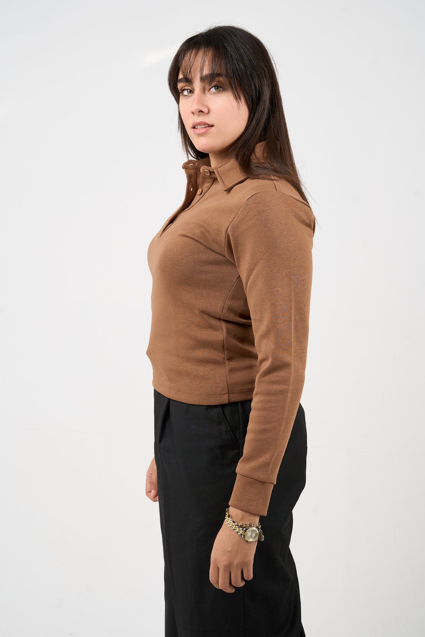Warm Taupe Polo