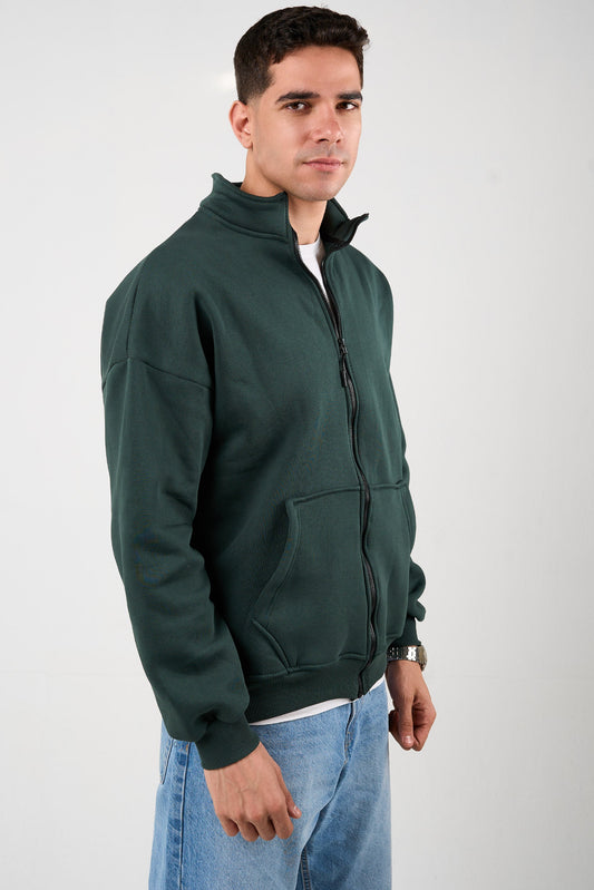 Emerald Zip-up Sweatshirt